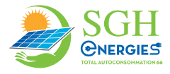 Logo SGH ENERGIES BY TOTAL AUTOCONSOMMATION 66